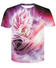 Load image into Gallery viewer, Saiyan God Blue Vegeta 3D T-shirt