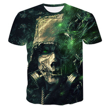 Load image into Gallery viewer, Skull 3D T-shirt