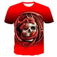 Load image into Gallery viewer, Skull 3D T-shirt