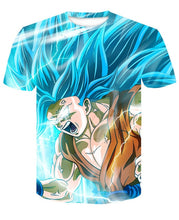 Load image into Gallery viewer, Super Saiyan Ultra Instinct 3D T-shirt