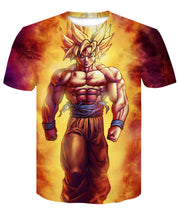 Load image into Gallery viewer, Super Saiyan Ultra Instinct 3D T-shirt