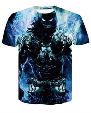 Load image into Gallery viewer, Skull Poker 3D T-shirt
