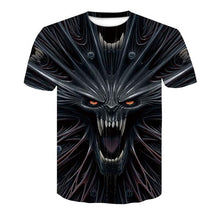 Load image into Gallery viewer, Skull Poker 3D T-shirt