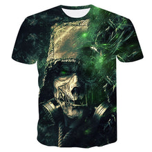 Load image into Gallery viewer, Skull 3D T-shirt