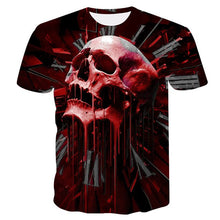 Load image into Gallery viewer, Skull 3D T-shirt