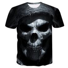 Load image into Gallery viewer, Skull Printing 3D T-shirt