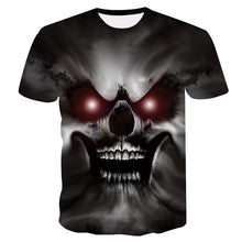 Load image into Gallery viewer, Skull Printing 3D T-shirt