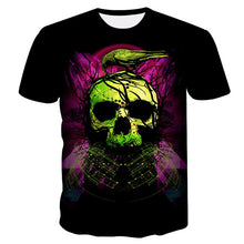Load image into Gallery viewer, Skull Printing 3D T-shirt