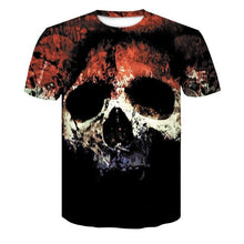 Load image into Gallery viewer, Skull Printing 3D T-shirt