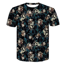 Load image into Gallery viewer, Skull Printing 3D T-shirt
