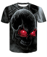 Load image into Gallery viewer, Skull Printing 3D T-shirt