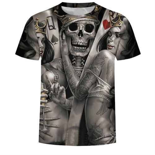 Skull Girls 3D T-shirt