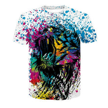 Load image into Gallery viewer, Tiger and Skull 3D T-shirt
