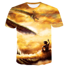 Load image into Gallery viewer, Dragon Harajuku 3D T-shirt