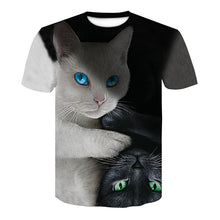Load image into Gallery viewer, Cats 3D T-shirt