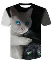 Load image into Gallery viewer, Cats 3D T-shirt