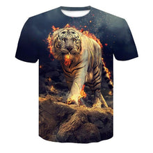 Load image into Gallery viewer, Tiger 3D T-shirt