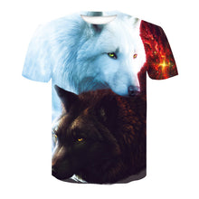 Load image into Gallery viewer, Newest Wolf 3D T-shirt