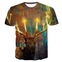 Load image into Gallery viewer, Dinosaur 3D T-shirt