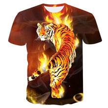 Load image into Gallery viewer, Dinosaur 3D T-shirt
