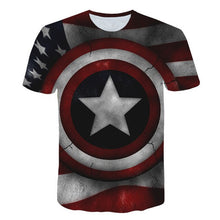 Load image into Gallery viewer, American flag Eagle 3D T-shirt