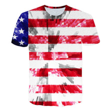 Load image into Gallery viewer, American flag Eagle 3D T-shirt