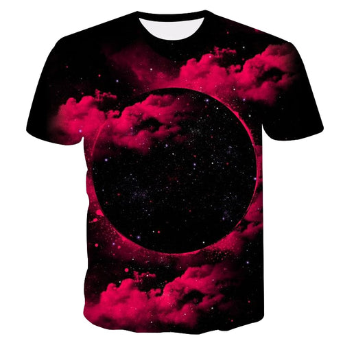 Space galaxy 3D T-shirt