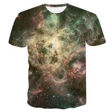 Load image into Gallery viewer, Space galaxy 3D T-shirt