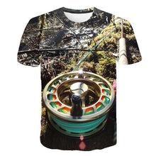Load image into Gallery viewer, Fish pattern 3D T-shirt