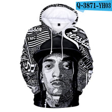 Load image into Gallery viewer, Nipsey Hussle 3D Sweatshirt