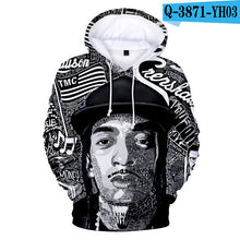 Load image into Gallery viewer, Nipsey Hussle 3D Sweatshirt