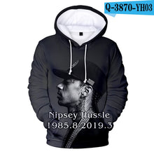 Load image into Gallery viewer, Nipsey Hussle 3D Sweatshirt