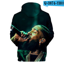 Load image into Gallery viewer, Nipsey Hussle 3D Sweatshirt