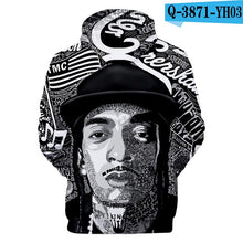 Load image into Gallery viewer, Nipsey Hussle 3D Sweatshirt