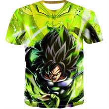 Load image into Gallery viewer, Super Saiya Broly 3D T-shirt
