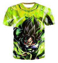 Load image into Gallery viewer, Super Saiya Broly 3D T-shirt