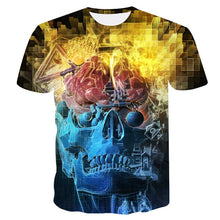Load image into Gallery viewer, Skull 3D T-shirt