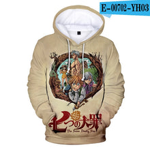 Load image into Gallery viewer, Nanatsu No Taizai 3D Sweatshirt