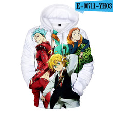 Load image into Gallery viewer, Nanatsu No Taizai 3D Sweatshirt