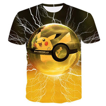 Load image into Gallery viewer, Pokemon  Pikachu 3D T-shirt