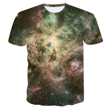 Load image into Gallery viewer, Blue Fire Snake 3D T-shirt