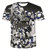 Load image into Gallery viewer, Plaid Toy 3D T-shirt