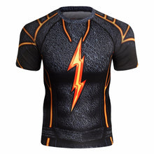 Load image into Gallery viewer, Black Flash 3D T-shirt