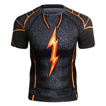 Load image into Gallery viewer, Black Flash 3D T-shirt