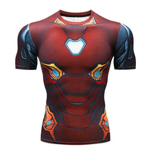 Load image into Gallery viewer, Avengers 3 Iron Man 3D T-shirt