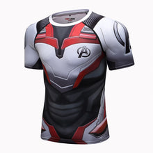 Load image into Gallery viewer, Avengers 4 Endgame Quantum Wars 3D T-shirt