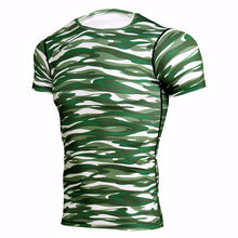 Load image into Gallery viewer, Army Green Camo 3D T-shirt