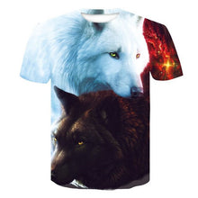Load image into Gallery viewer, Two cat 3D T-shirt