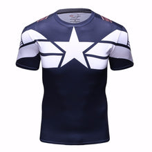 Load image into Gallery viewer, Captain America 3d T-shirt