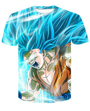 Load image into Gallery viewer, Super Saiyan Vegeta 3D T-shirt